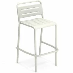 Emu URBAN Barhocker 2er Set - 2 Barhocker à 105 X 56 X 58 Cm - Weiß