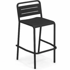 Emu URBAN Barhocker 2er Set - 2 Barhocker à 105 X 56 X 58 Cm - Schwarz