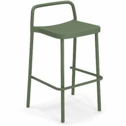 Emu GRACE Barhocker 2er Set - 2 Barhocker à 90 X 53 X 51 Cm - Militärgrün