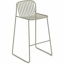 Emu RIVIERA Barhocker 2er Set - 2 Barhocker à 96 X 55 X 52,5 Cm - Grau/grün