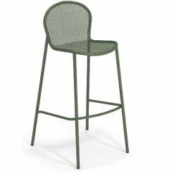 Emu RONDA XS Barhocker 4er Set - 4 Barhocker à 101 X 51 X 52 Cm - Militärgrün