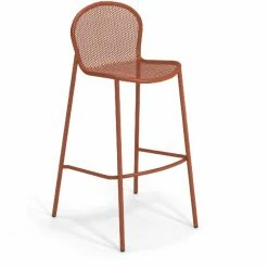 Emu RONDA XS Barhocker 4er Set - 4 Barhocker à 101 X 51 X 52 Cm - Ahornrot