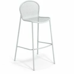 Emu RONDA XS Barhocker 4er Set - 4 Barhocker à 101 X 51 X 52 Cm - Eisweiß