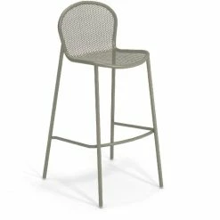 Emu RONDA XS Barhocker 4er Set - 4 Barhocker à 101 X 51 X 52 Cm - Grau/grün