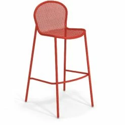 Emu RONDA XS Barhocker 4er Set - 4 Barhocker à 101 X 51 X 52 Cm - Scharlachrot