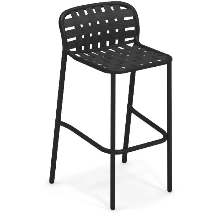 Emu YARD Barhocker 2er Set - 2 Barhocker à 95 X 50,5 X 50,5 Cm - Schwarz-grau/schwarz 3 Emu YARD Barhocker 2er Set - 2 Barhocker à 95 X 50,5 X 50,5 Cm - Schwarz-grau/schwarz