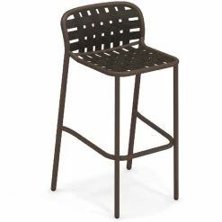 Emu YARD Barhocker 2er Set - 2 Barhocker à 95 X 50,5 X 50,5 Cm - Indischbraun-braun