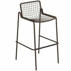 Emu RIO R50 Barhocker 2er Set - 2 Barhocker à 96 X 49 X 55 Cm - Indischbraun