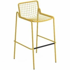 Emu RIO R50 Barhocker 2er Set - 2 Barhocker à 96 X 49 X 55 Cm - Curry-gelb