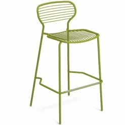 Emu APERO Barhocker 2er Set - 2 Barhocker à 101 X 53 X 55 Cm - Hellgrün