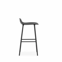 Normann Copenhagen Form Barstuhl Steel - Sitzhöhe 65 Cm - B 43 X T 43 Cm - Black -Leitmotiv Shop unnamed file 66