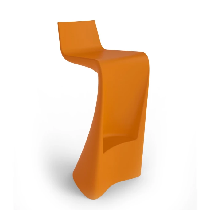 Vondom WING Barhocker - 40x40x87 Cm - Orange 3 Vondom WING Barhocker - 40x40x87 Cm - Orange