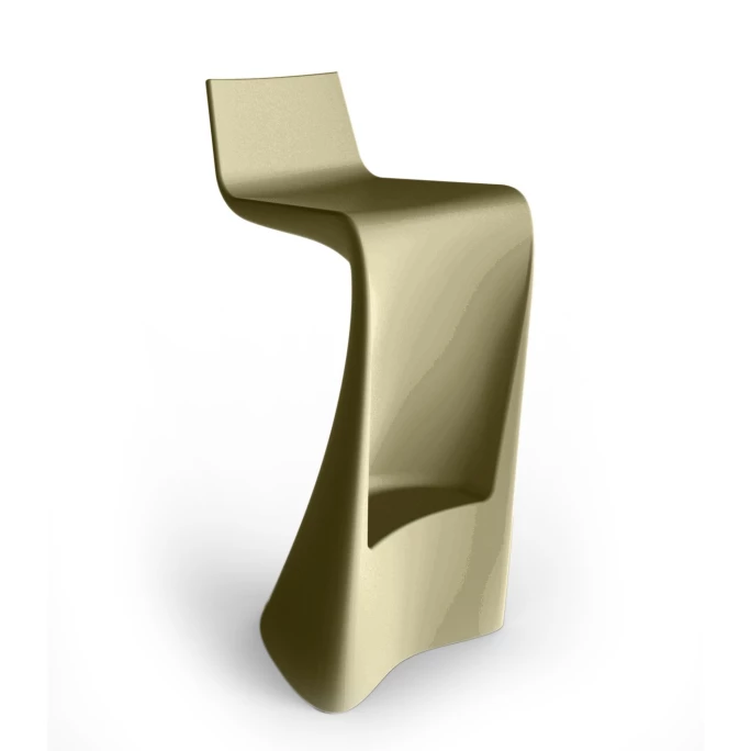 Vondom WING Barhocker - 40x40x87 Cm - Kaki 3 Vondom WING Barhocker - 40x40x87 Cm - Kaki