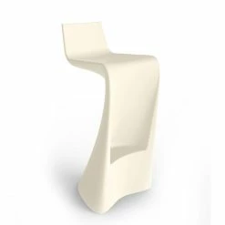 Vondom WING Barhocker - 40x40x87 Cm - Ecru