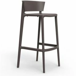 Vondom AFRICA Barhocker - 4er Set - 4er Set - 48x48x95 Cm - Broncefarben