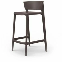 Vondom AFRICA Thekenhocker - 4er Set - 4er Set - 48x47x85 Cm - Broncefarben