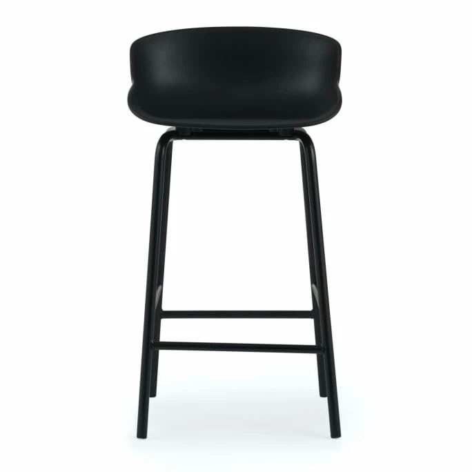 Normann Copenhagen Hyg Barstuhl - H 84 X L 46,5 X D 45 Cm - Sitzhöhe 65 Cm - Black 4 Normann Copenhagen Hyg Barstuhl - H 84 X L 46,5 X D 45 Cm - Sitzhöhe 65 Cm - Black – Bild 2