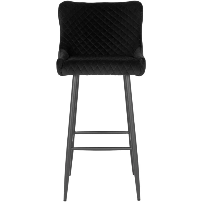 House Nordic Dallas Barhocker - 56x48x105 Cm - Schwarz 4 House Nordic Dallas Barhocker - 56x48x105 Cm - Schwarz – Bild 2