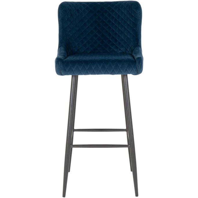 House Nordic Dallas Barhocker - 56x48x105 Cm - Dunkelblau 4 House Nordic Dallas Barhocker - 56x48x105 Cm - Dunkelblau – Bild 2