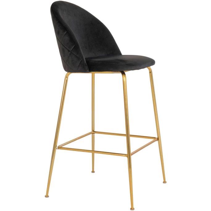 House Nordic Lausanne Barhocker 2er-Set - 2er-Set - 60x55x108 cm - schwarz - mit Messing-Beinen House Nordic Lausanne Barhocker 2er-Set - 2er-Set - 60x55x108 Cm - Schwarz - Mit Messing-Beinen -Leitmotiv Shop unnamed file 842
