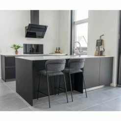 House Nordic Alicante Barhocker 2er-Set - 2er-Set - 54,5x48x90 Cm - Dunkelgrau 13 House Nordic Alicante Barhocker 2er-Set - 2er-Set - 54,5x48x90 Cm - Dunkelgrau -Leitmotiv Shop unnamed file 871