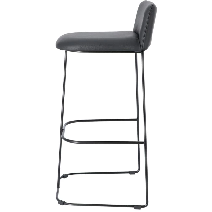 Jan Kurtz RAGNO Barhocker - 88x39x43 Cm - Schwarz/schwarz 5 Jan Kurtz RAGNO Barhocker - 88x39x43 Cm - Schwarz/schwarz – Bild 3