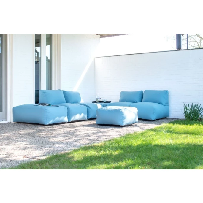 Sitting Bull ZIPP Sitzsack-Liege Outdoor - L 115 X B 75 Cm - Höhe 36 Cm - Almond 6 Sitting Bull ZIPP Sitzsack-Liege Outdoor - L 115 X B 75 Cm - Höhe 36 Cm - Almond – Bild 4