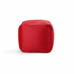 Sitting Bull CUBE Hocker - 40x40x40 Cm - Rot